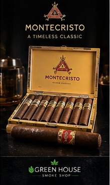 Montecristo selection at Green House Smoke Shop in Kissimmee