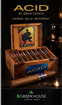 Acid selection at Green House Smoke Shop in Kissimmee