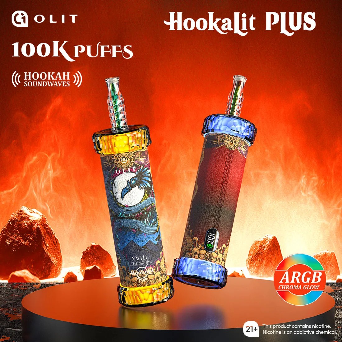 Olit Hookalit Plus 100K at Green House Smoke Shop in Kissimmee, FL