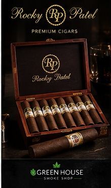 Rocky Patel selection at Green House Smoke Shop in Kissimmee